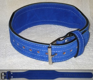 Tapered Suede Powerlifting Belt
